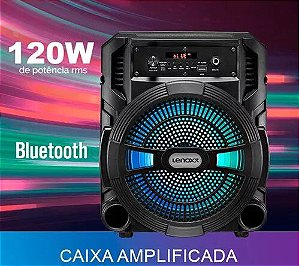 CAIXA AMPLIFICADA BLUETOOTH(120W) - CA80