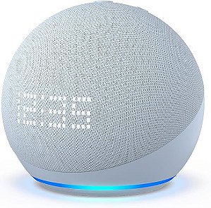 Echo Dot 4ª geração com Relógio | Smart speaker com Alexa