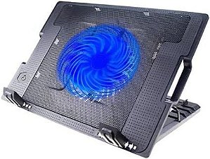 Base Cooler Vertical para Notebook Preto Multi - AC166