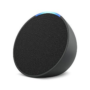 Echo Pop 1ª Geração Amazon  Smart Speaker Compacto Preto