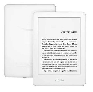 E-reader Amazon Kindle 10a Geração 6, 8gb Iluminação, Branco