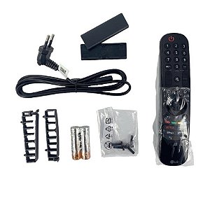 Kit Lg Controle Smart + Cabo de Força e Suporte MR22GN