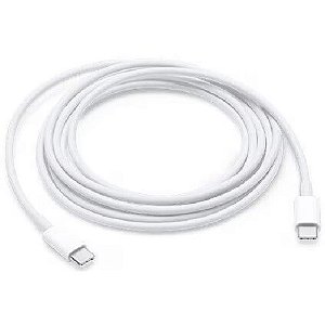 Cabo USB-C para USB-C Apple para Macboock 2 metros Branco