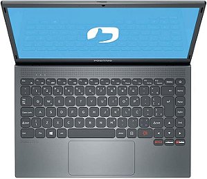 Notebook Positivo Motion Gray Q4128C Intel Atom Quad Core