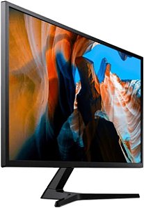 Monitor UHD Samsung 32", 4K, HDMI, Display Port, Freesync Preto