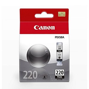 Cartucho Jato de Tinta Canon PGI 220 Preto - Canon IP4600 IP4700 IP3600 MP540 MP620 Original 19ml