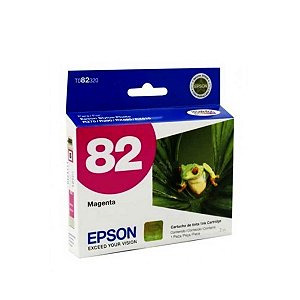 Cartucho Jato de Tinta Epson T082320AL T082 Magenta - Epson R290 R270 R390 RX590 Original 7ml