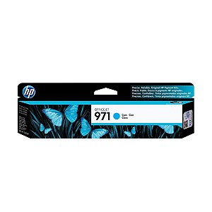 Cartucho Jato de Tinta HP 971 CN622AM Ciano - HP X451DW X451 X476DW X476 Original 32ml