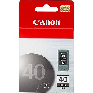 Cartucho para Impressoras Canon MX300 MX310 MP210 MP160 - Canon PG40 Black Original 12ml
