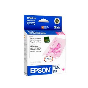 Cartucho para Impressoras Epson C67 C87 CX3700 CX4100 CX4700 - Epson T 063 Magenta Original 8ml