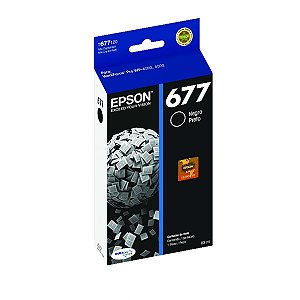 Cartucho para Impressoras Epson Workforce Pro 4022 4592 4092 4532 - Epson T 677 Black Original 63ml