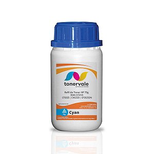 Combo 3 Refil de Toner para HP CC531A 304A Ciano - HP CM2320 CP2025DN CP2025 CM2320NF de 75g