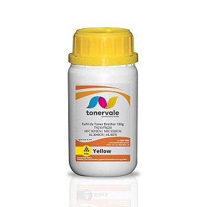 Combo 5 Refil de Toner para Brother TN 210Y TN 230 Yellow - MFC 9010CN HL 3040CN MFC 9320CW HL 8070 de 100g