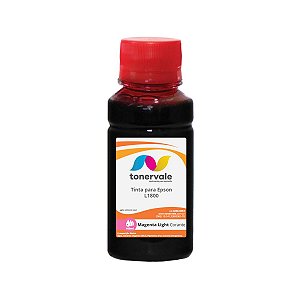 Garrafa de Tinta para Ecotank Epson L1800 T673620 Corante Magenta Light de 100ml