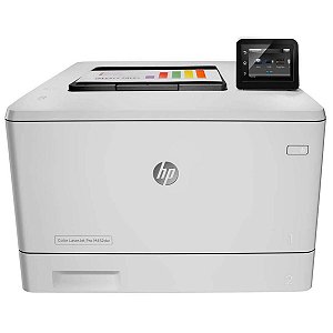 Impressora HP M452DN Laserjet Pro Color ePrint e Conexão USB 2.0