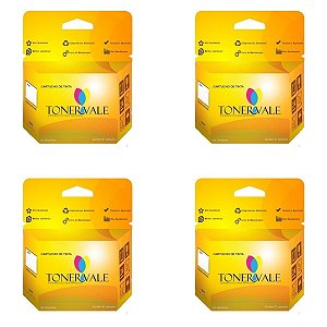 Kit 4 Cartucho Epson T073 Impressoras Epson TX300F CX4900 CX7300 TX200 CMYK Compatívelfatudo