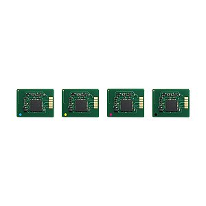 Kit 4 Chip Okidata C830n C830 C830dn C810 - 44059112 111 110 109 CMYK