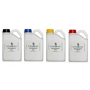 Kit 4 Refil de Toner Samsung CLP 365 CLP365W CLX 3305FW CMYK 1Kg