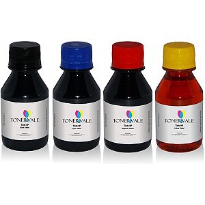 Kit 4 Tinta Para Cartucho HP 920XL Impressora 6000 6500 7500A 7000 de 100ml