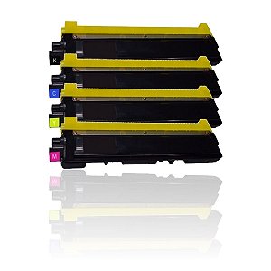 Kit 4 Toner Compatível Brother TN221 CMYK - MFC 9330CDW HL 3140CW DCP 9020CDN