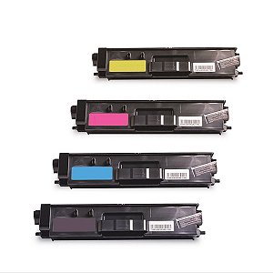 Kit 4 Toner Compatível Brother TN 316 CMYK - L8600CDW HL-L8350CDW L8400CDN L8850CDW para 4K cópias