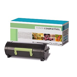 Kit 5 Toner Compatível Lexmark MS610de MS610dn - 504U 50FBU00 para 20.000 páginas