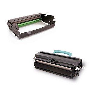 Kit Toner Compatível + Fotocondutor Lexmark X204N X203 X204 203 204 - X203A21G