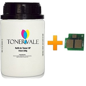 Kit Toner Refil + Chip HP 14X CF214X - HP 700 HP M725 HP M712 de 500g