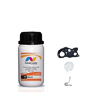 Kit Toner Refil Brother + 1 Engrenagem Reset TN 450 - MFC 7360N DCP 7065DN DCP 7055 MFC 7860DW Dose Única