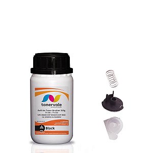 Kit Toner Refil Brother TN580 TN550 + 1 Engrenagem Reset - DCP 8065DN DCP 7065DN MFC 8860D HL 5250DN HL 5240DW Dose Única