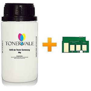 Kit Toner Refil e Chip Toner Samsung D103 SCX-4729FD ML-2955ND ML-2950ND SCX-4729FW ML-2955DW Dose Única