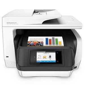 Multifuncional HP 8720 Officejet Pro Jato de Tinta Wi-Fi - Fax Copiadora Scanner e Impressora