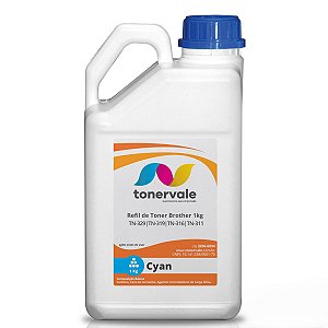 Pó de Toner Brother HL L8350CDW DCP L8400CDN MFC L8600CDW MFC L8850CDW - TN311 TN316 TN319 TN329 Ciano de 1kg