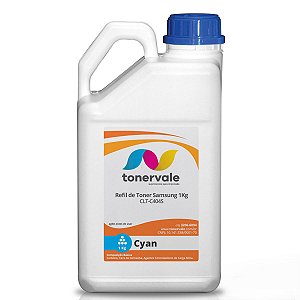 Pó de Toner Samsung C404S Ciano - SL-C430 SL-C480 SL-C430W SL-C480W SL-C480FW de 1kg