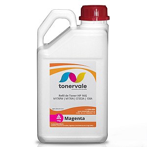 Refil de Toner HP 130A CF353A Magenta - HP M176N M177FW M177 M176 de 1Kg