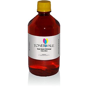 Tinta Para Bulk Ink Epson Universal Corante Yellow de 500ml