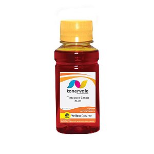 Tinta para Canon CL51 Yellow - Impressoras MP-160 MP-150 MP-170 IP-2200 Corante de 100ml