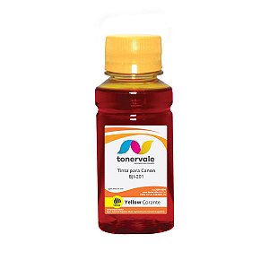 Tinta para Cartucho Canon BJC 610 BJC 620 BJC 600 BJC 880 - Canon BJI-201 Yellow Corante de 100ml