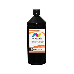 Tinta para Cartucho HP 662 122 60 901 Impressora HP 3050 2050 2546 1516 F4480 F4680 J4580 F4660 Corante Black de 1L