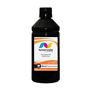 Tinta para Cartucho HP 970 CN621AM Black Pigmentada - HP X451DW X451 X476DW X476 de 500ml