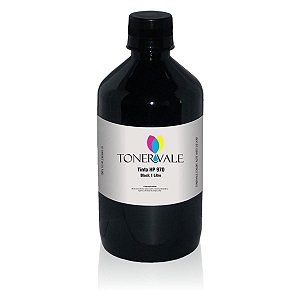 Tinta Para Cartucho HP 970 CN621AM, Impressora PRO X476DW, X451DW Pigmentada Black de 1L