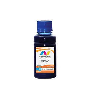 Tinta para Cartucho HP CN054A 933 Cyan Pigmentada - Impressoras HP 7610 7612 7110 7510 7100a de 100ml