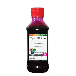 Tinta para Recarga HP Universal Corante Magenta de 250ml - Quimiprime