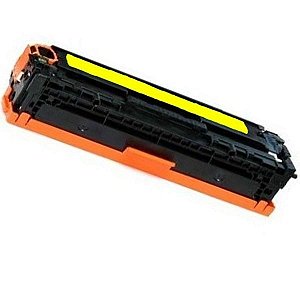 Toner Compatível HP 125A CB542A Yellow - HP CP1215 CM1312 CP1515 CP1510 CP1518 para 1.400 impressões