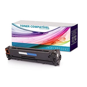 Toner Compatível HP CE321A 128A Ciano - HP CP1525NW CP1525 CM1415FNW CM1415FN para 1.300 páginas