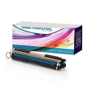 Toner Compatível HP CP1025 M175 CP1025NW M175NW M175A - HP CE311A 126A Ciano para 1.000 páginas