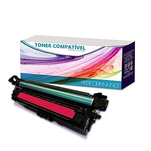 Toner Compatível HP M551 M551DN M570 M500 - HP CE403A 507A Magenta para 6.000 cópias