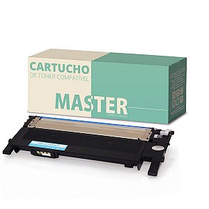 Toner Compatível Samsung CLT-C406S Ciano - CLP-365W CLX-3305FW CLX-3305 CLP-365 para 1.000 páginas