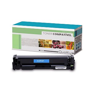 Toner HP 201X CF401X Ciano - HP M252dw M277dw Compatível para 2.300 impressões