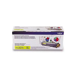 Toner Original Brother TN 221 TN225Y Yellow - MFC 9330CDW DCP 9020CDN HL 3140CW para 1.400 páginas